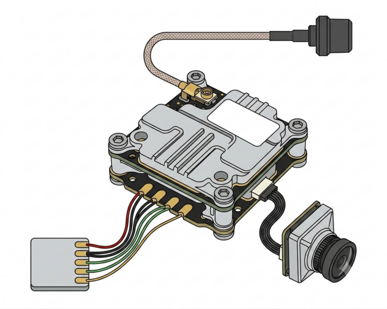 Cyfrowy system DJI FPV – gogle, Air Unit i aparatura